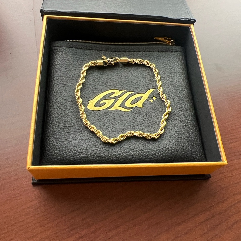 Gold Chain Bracelet